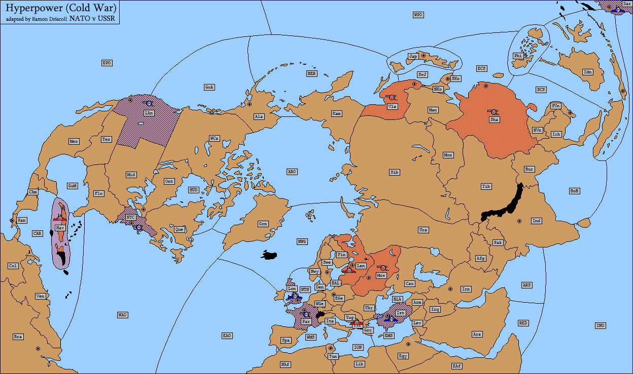Realpolitik map